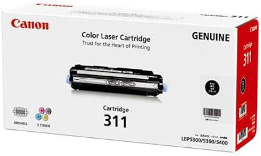 Amazon.co.jp: CANON トナーカートリッジ311 ブラック 純正 CN