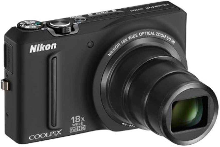 Amazon.com : Nikon COOLPIX S9100 12.1 MP CMOS Digital Camera with