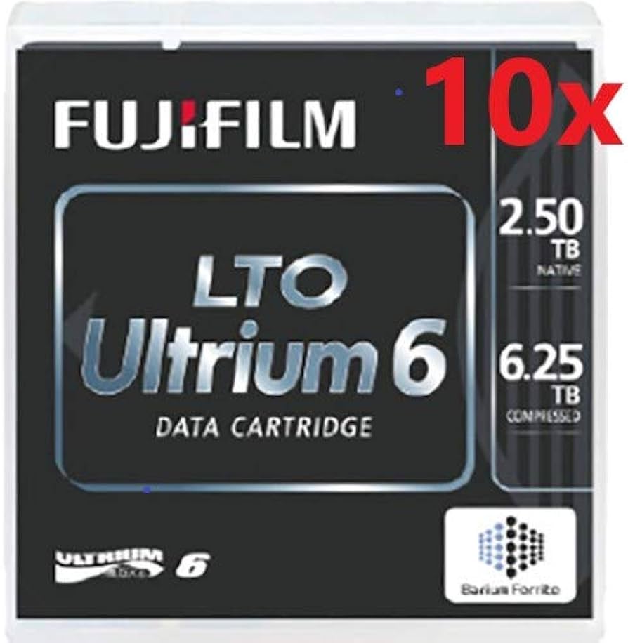 Amazon.com: Fuji LTO Ultrium 6 Tape Cartridge 10 Pack : Electronics