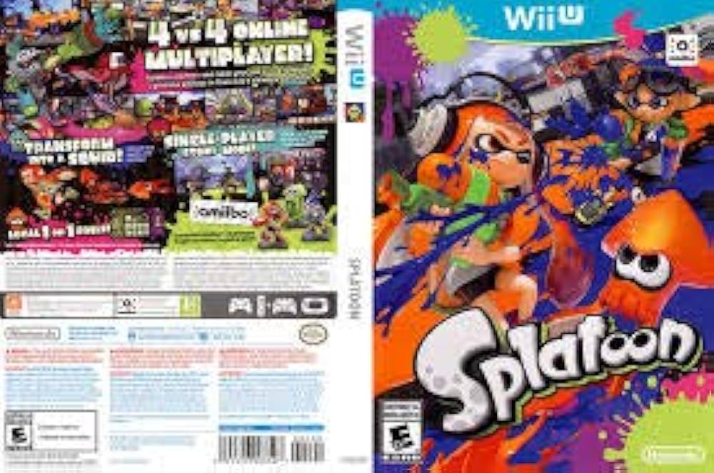 Amazon.com: Nintendo Wii U 32GB Console Splatoon Special Edition