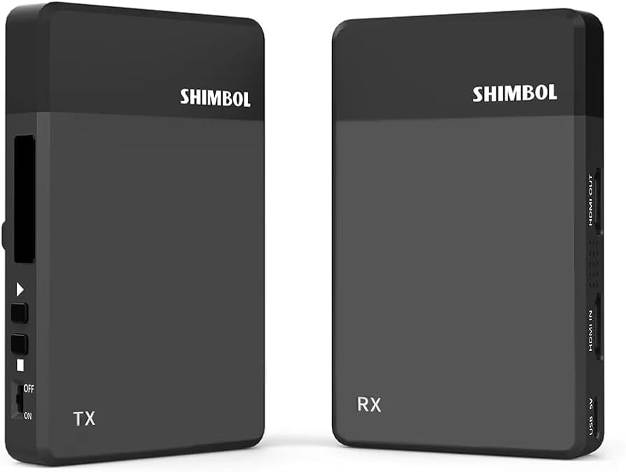 Amazon | Shimbol TP Max ワイヤレス伝送システム 5G HDMI 送信機&受信