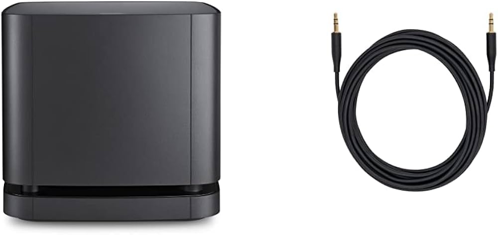 Amazon.com: Bose Bass Module 500, Black & Bass Module Connection