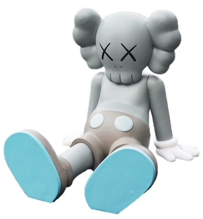 Amazon.co.jp: KAWS コンパニオン フィギュア 寛ぎ バージョン (グレー