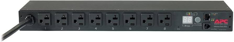 Amazon.com: APC AP7801 Rack PDU Metered 1U, 120V, 20A (Server