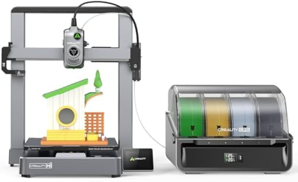 Amazon.co.jp: Creality Hi Combo(A) 3Dプリンター、マルチカラー3D