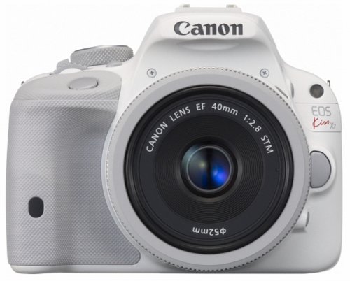 Amazon.co.jp: Canon EOS Kiss X7 (White) Double Lens Kit EF-40mm F2