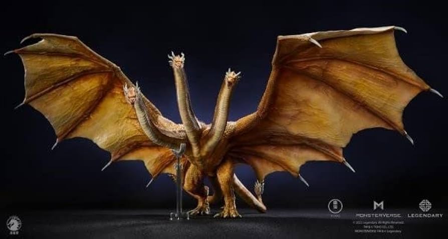 Amazon | w-dragon キングギドラ 78CM フィギュア 非エクスプラス 東宝