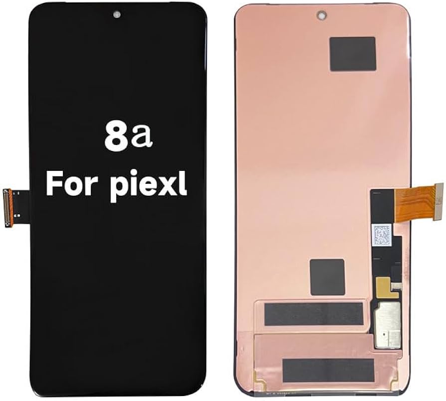 Amazon | For Google Pixel 8A 修理交換用フロントパネル Google Pixel