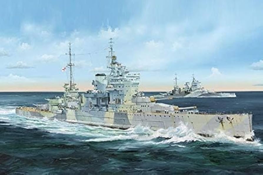 Amazon | トランペッター 1/350 イギリス海軍戦艦 HMS クィーン