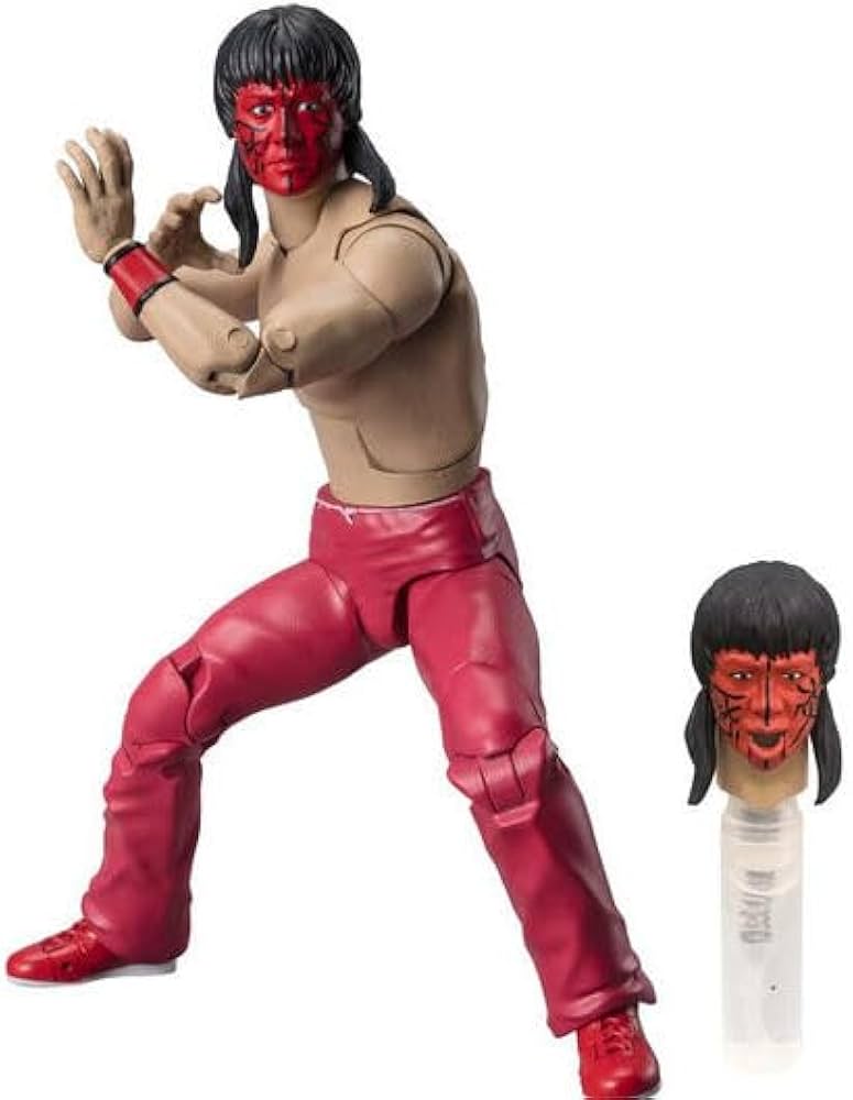 Amazon | グレート・ムタ フィギュア 毒霧噴射シリーズ | フィギュア