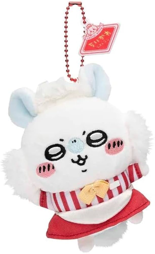 Amazon.co.jp: ちいかわレストラン ホール担当なマスコット ぬいぐるみ