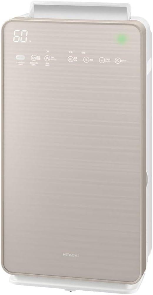 Amazon.co.jp: Hitachi EP-NVG90-N Humidified Air Purifier (Up to 42