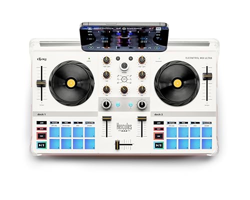 Amazon | Hercules DJControl Mix Ultra – スマートフォン用モバイルDJ