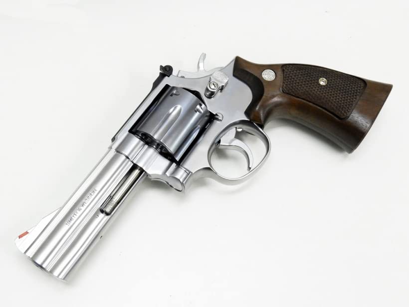Amazon | [マルシン] S&W M686 .357マグナム 4インチ 木製グリップ