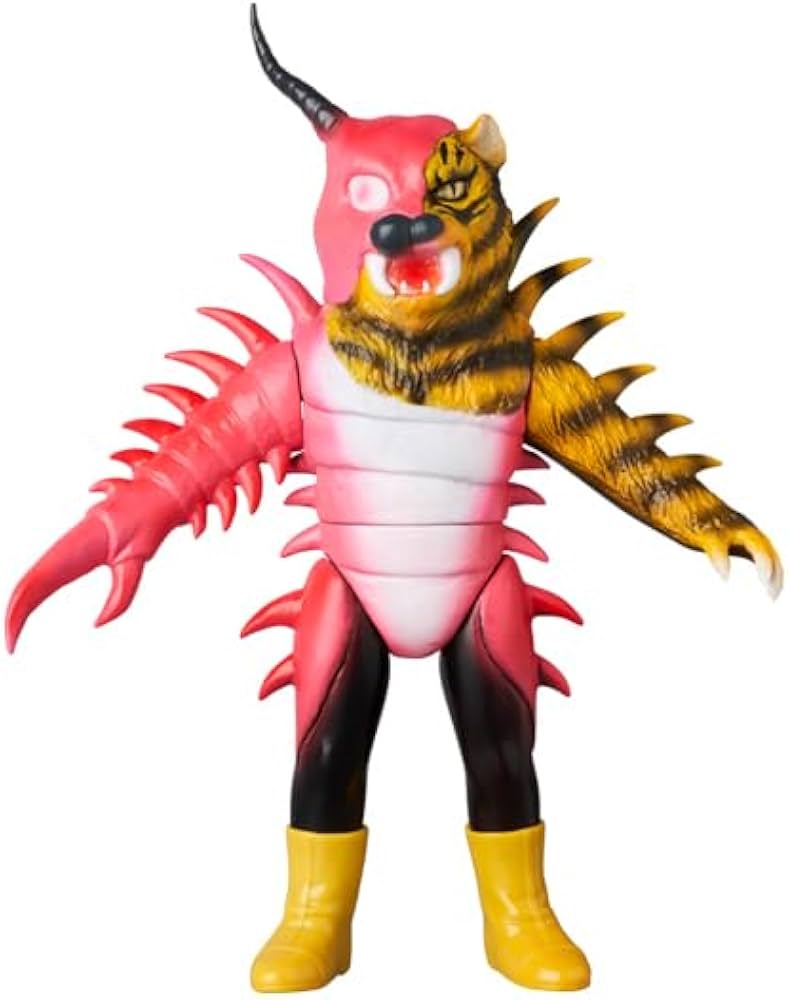 Amazon.co.jp: 東映レトロソフビコレクション ムカデタイガー（仮面