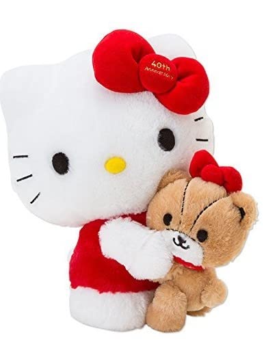 Amazon.co.jp: ハローキティ ぬいぐるみ(40th キティ&タイニーチャム