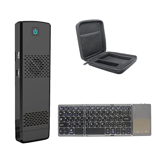 Amazon.co.jp: ミニPCセット タッチパッド付キーボード付属 Windows10