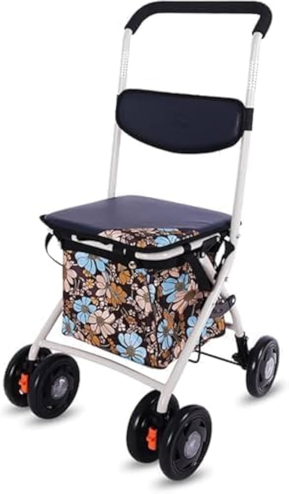 Amazon | ショッピングカート 高齢者用 折りたたみ式 カー 002E握り