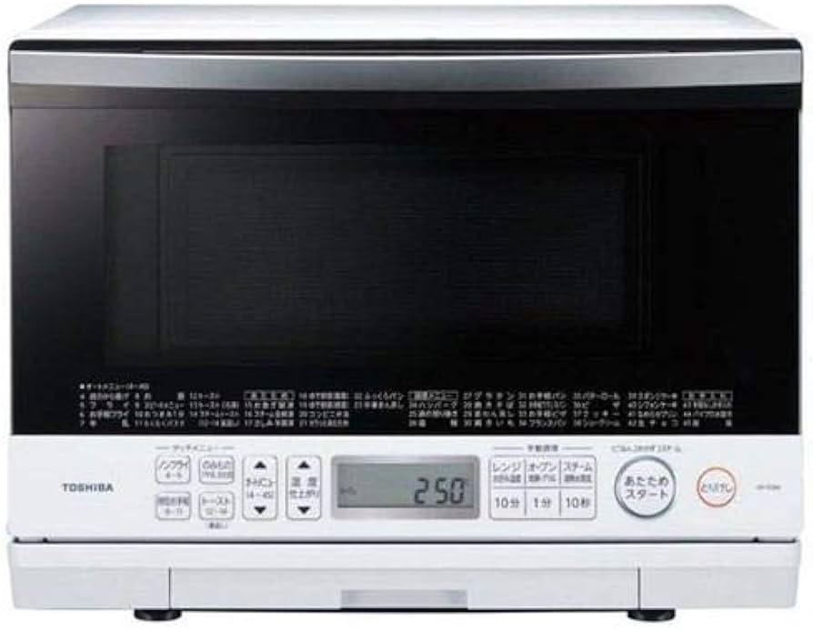 Amazon | ER-TD80-W 東芝 過熱水蒸気オーブンレンジ 26L 石窯オーブン