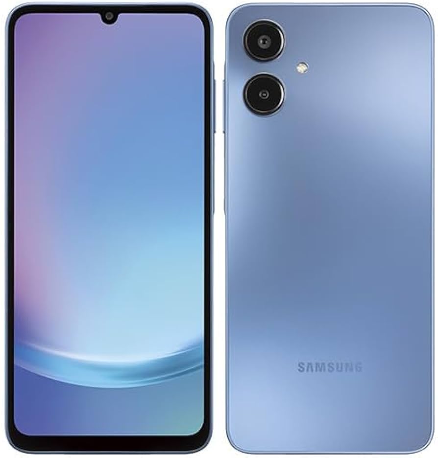Amazon | AU/UQ版 Galaxy A25 5G SCG33 本体 SIMフリー スマホ (ブルー
