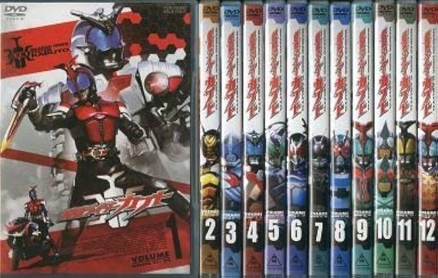 Amazon.co.jp: 仮面ライダーカブト [レンタル落ち] 全12巻セット