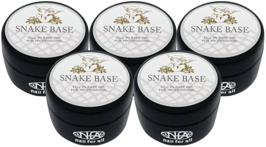 Amazon | 5個セット nfa スネークベース ジェル 15g入り | nail for