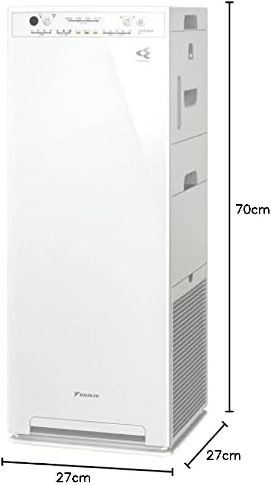 Amazon.co.jp: ダイキン 加湿 空気清浄機 MCK55Y-W 25畳 ホワイト