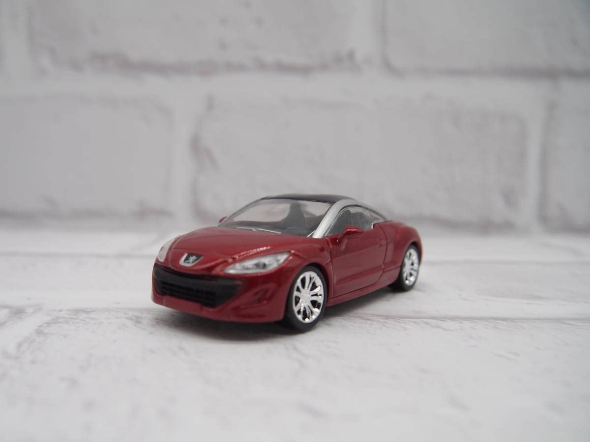 Amazon | 1/64 ミニカー プジョー PEUGEOT RCZ レッド ノレブ 非売品