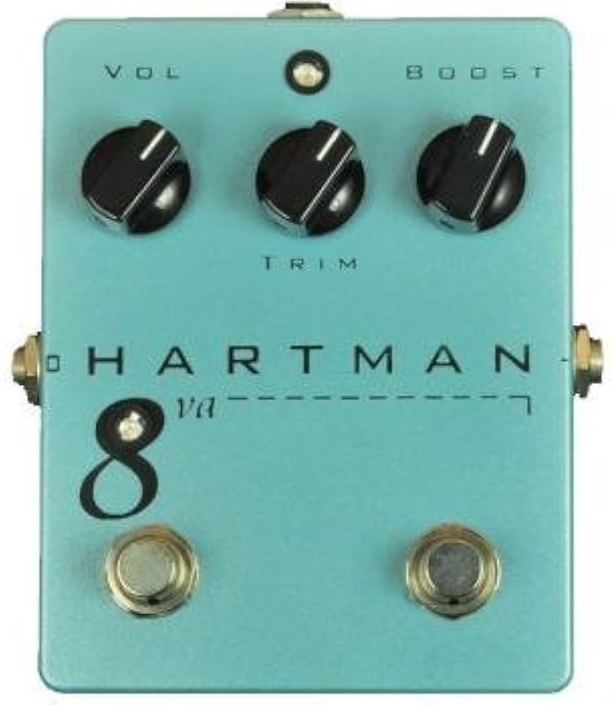 Amazon.co.jp: Hartman 8va Octave Fuzz ハートマン オクターブファズ