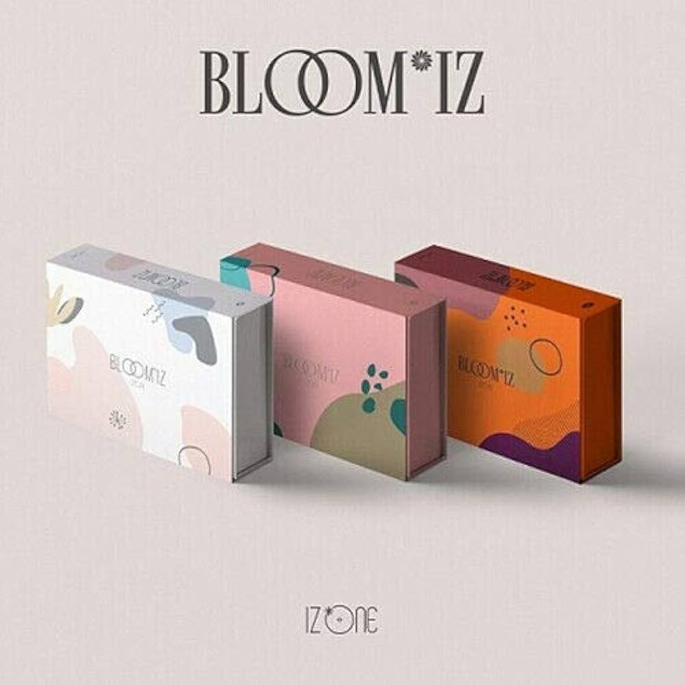 IZ*ONE IZONE [BLOOM*IZ] 1st Album [I*WAS / I*AM / I*WILL] RANDOM