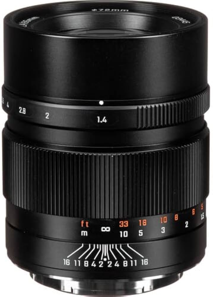 Amazon.com : Mitakon Zhongyi Speedmaster 65mm f/1.4 Lens for Fuji