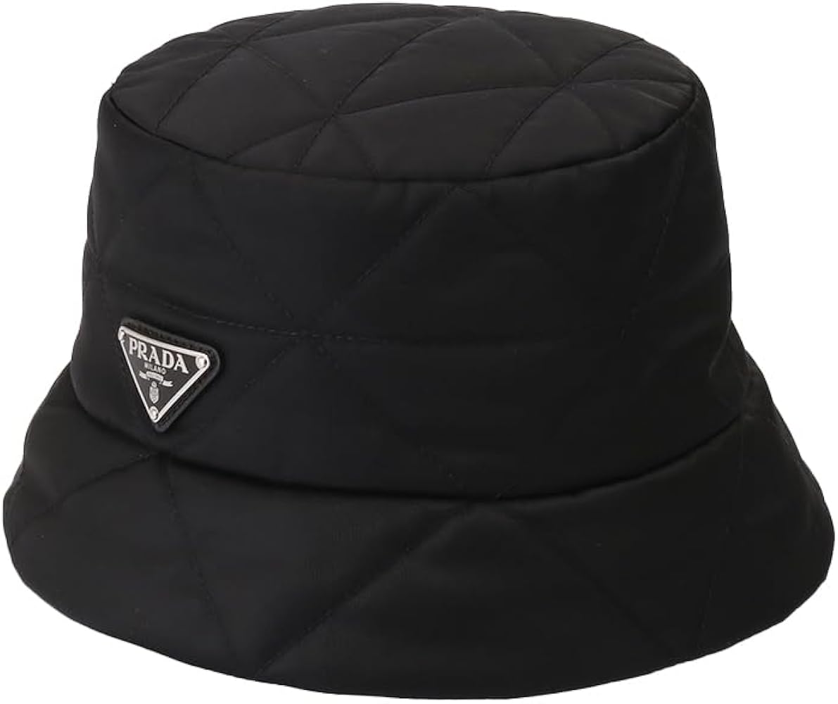 Amazon | [Prada] [プラダ] バケットハット 無地 Re-Nylon 帽子 ハット
