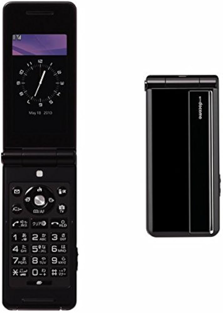 Amazon | docomo STYLE series P-07B ブラック | パナソニック