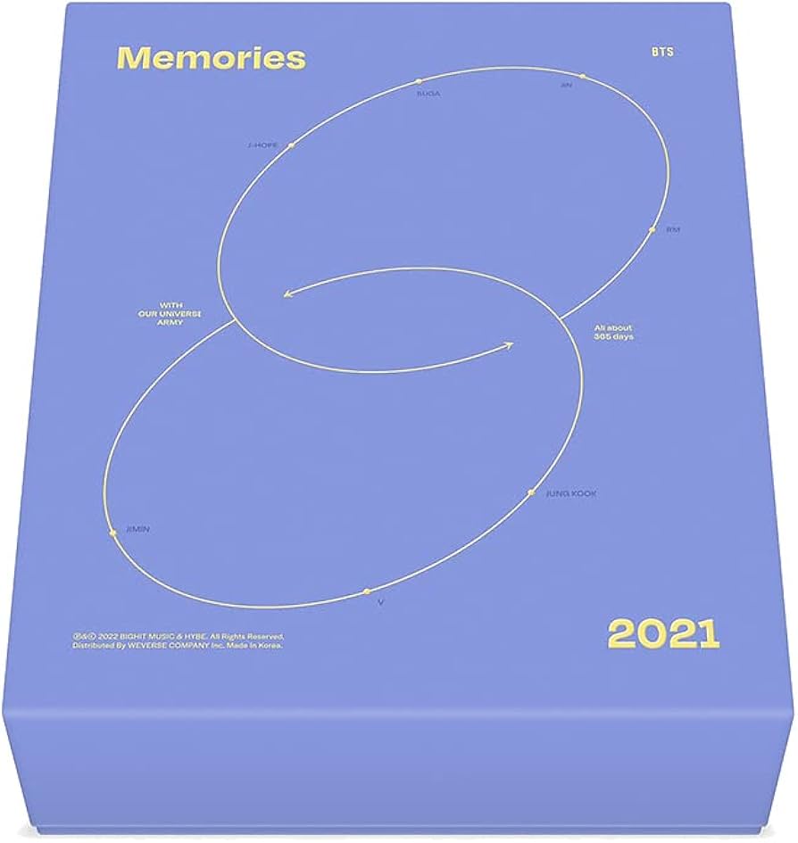 mimimiBTS Memories Blu-ray 2017〜2021 Memories [Blu-ray]: Amazon