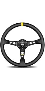 Amazon | MOMO(モモ) ステアリング MOD.07 35パイ BK M-41