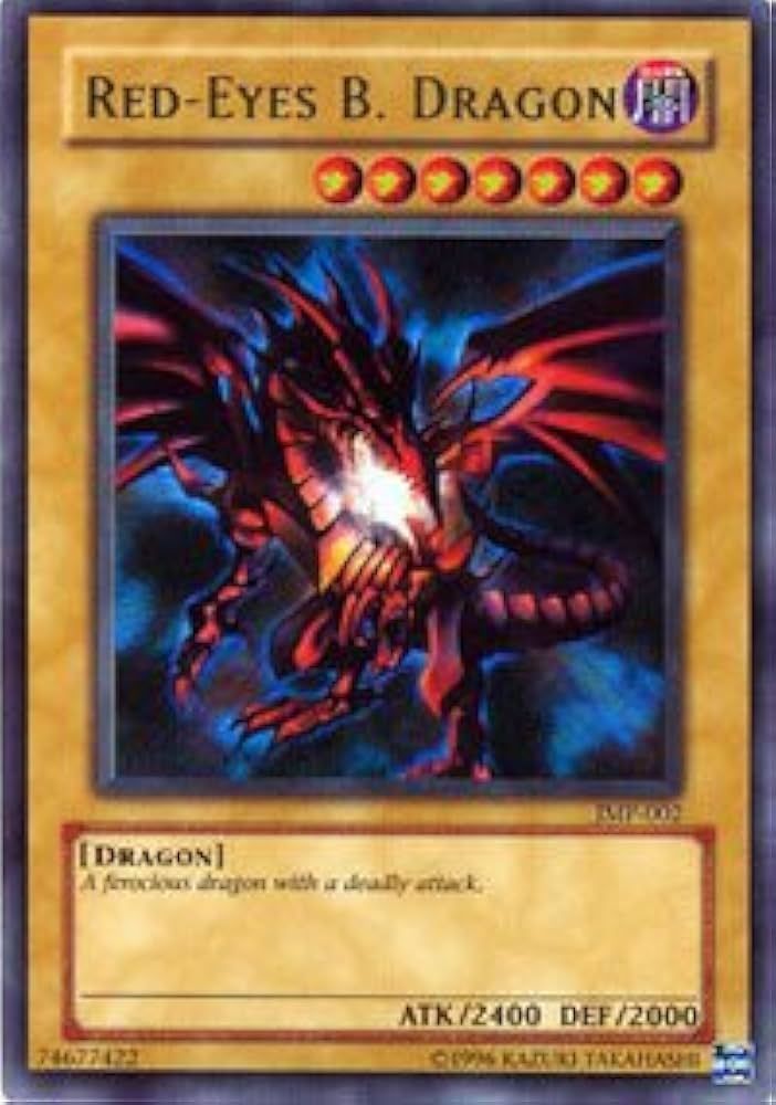 Amazon.com: Yu-Gi-Oh! - Red-Eyes B. Dragon (JMP-002) - Shonen Jump