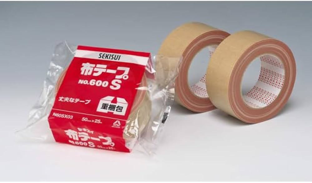 Amazon | セキスイ 布テープS 600S-50-25 | 布テープ | 産業・研究開発