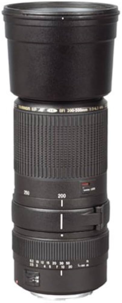 Amazon.com : Tamron SP Autofocus 200-500mm f/5-6.3 Di LD (IF) Lens