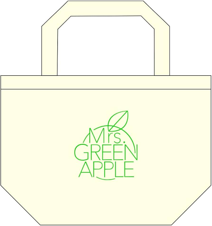Amazon.co.jp: Mrs.GREEN APPLE vol.2 トートバッグ S (白×緑) : おもちゃ
