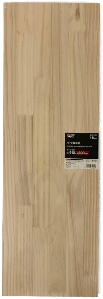 Amazon.co.jp: カインズ(CAINZ) パイン集成材 長さ910mm 幅300mm 厚さ