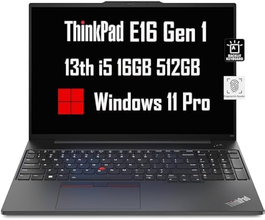Amazon.com: Lenovo ThinkPad E16 Business Laptop (16