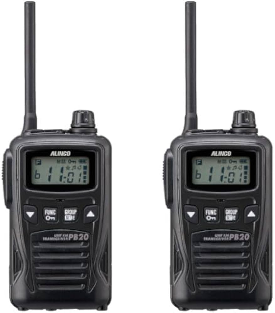 Amazon | ALINCO(アルインコ) 特定小電力トランシーバー ブラック DJ