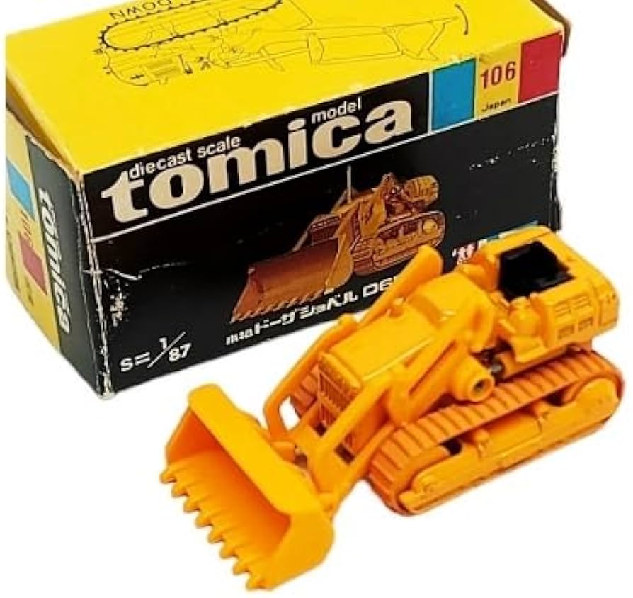 Amazon.co.jp: HE436 tomica トミカ 1/87 106 小松 コマツ ドーザ