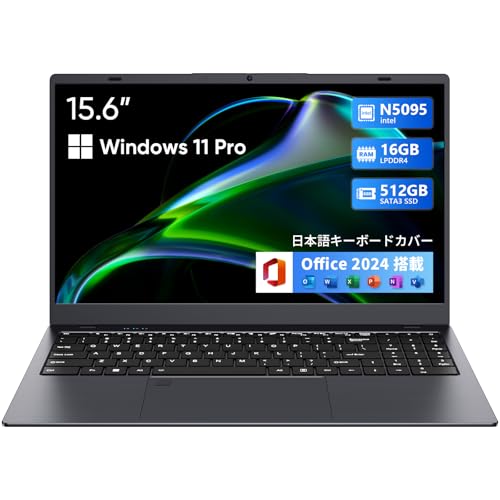 Amazon.co.jp: UOWAMOU ノートパソコン 15.6インチOffice 2024搭載