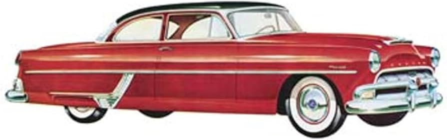 Amazon.com: Moebius Model 1/25 1954 Hudson Hornet Club Coupe