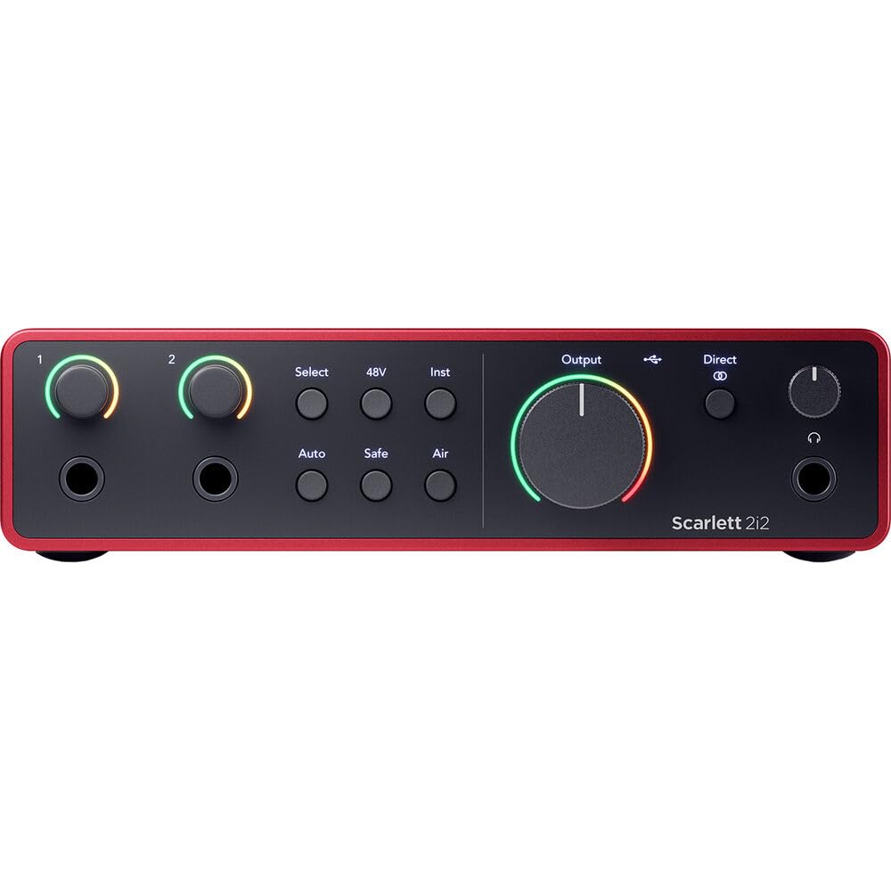 Amazon.com: Focusrite Scarlett 2i2 4G with StreamEye Cans50 Studio