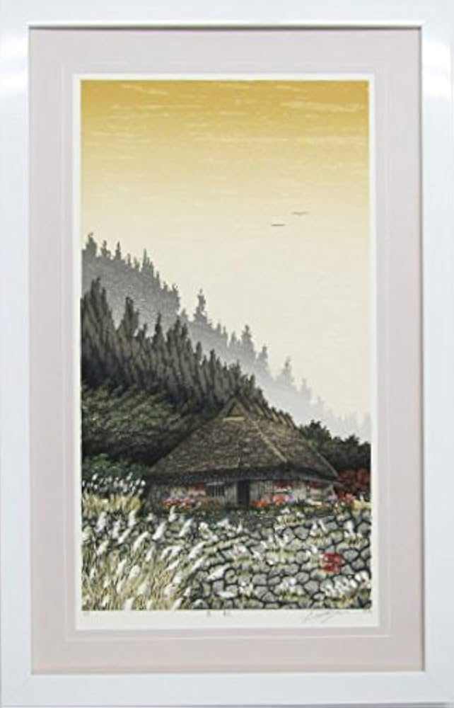 希少 絵画油絵 宮本秋風 残照 希少 絵画油絵 宮本秋風 残照 希少絵画