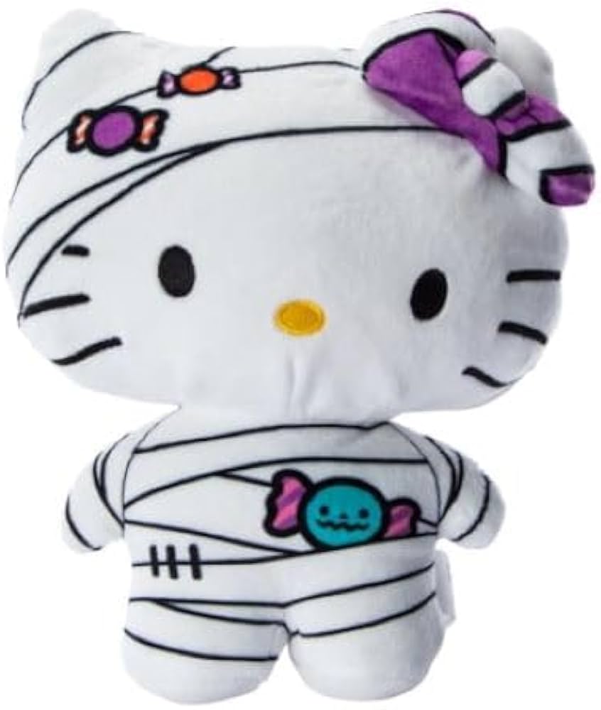 Amazon.co.jp: ハローキティ ハロウィン ミイラ ぬいぐるみ 8インチ