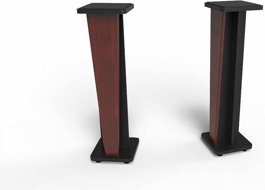 Amazon | Zaor Croce Stand 36 Mahogany/Black スピーカースタンド