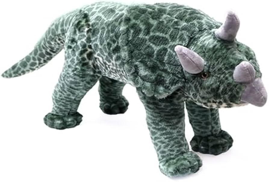 Amazon.co.jp: 当店オリジナル 座れるぬいぐるみ トリケラトプス